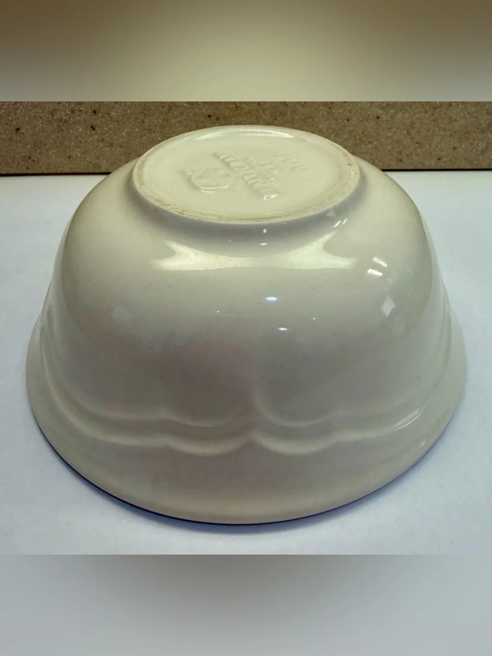 Vintage Pfaltzgraff Remembrance Fruit Dessert Sauce Dip Bowl Ivory Stoneware